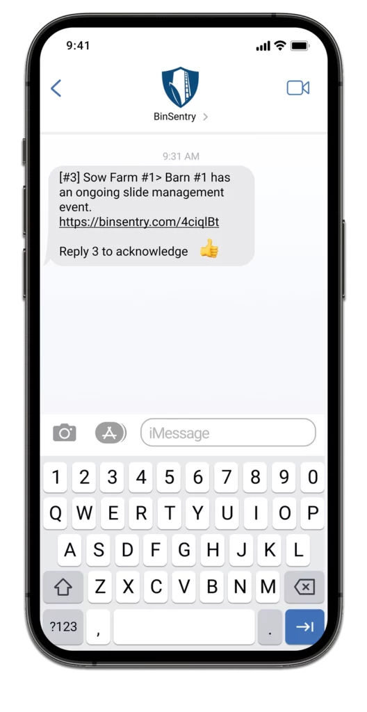 Critical Event Management sends SMS text alerts to your onsite team
